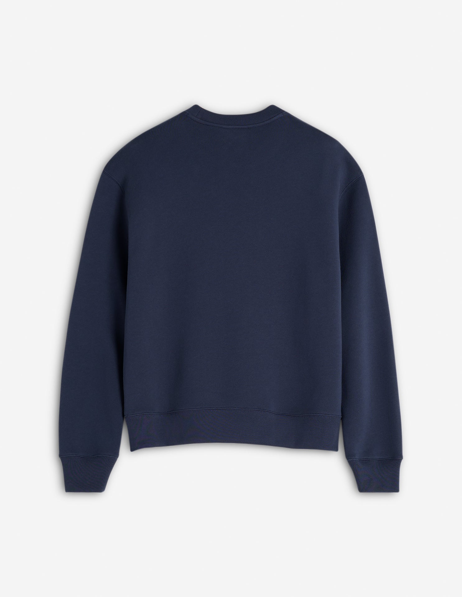 Bold Fox Head Sweatshirt with patch - Ink Blue