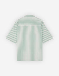 Chemise rayée à manches courtes - Ice Blue Stripes