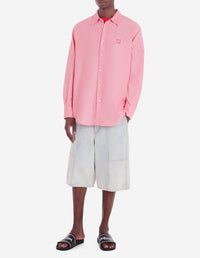 Chemise avec écusson brodée - Hibiscus