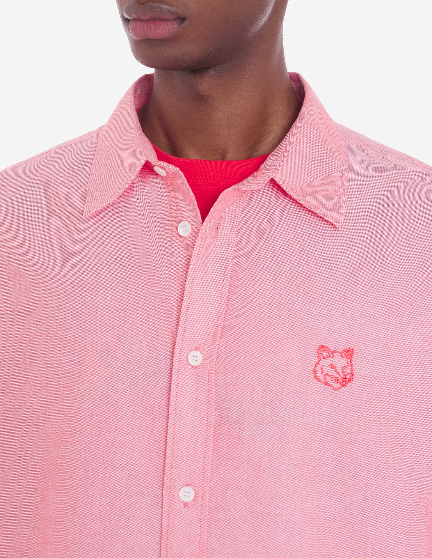 Chemise avec écusson brodée - Hibiscus