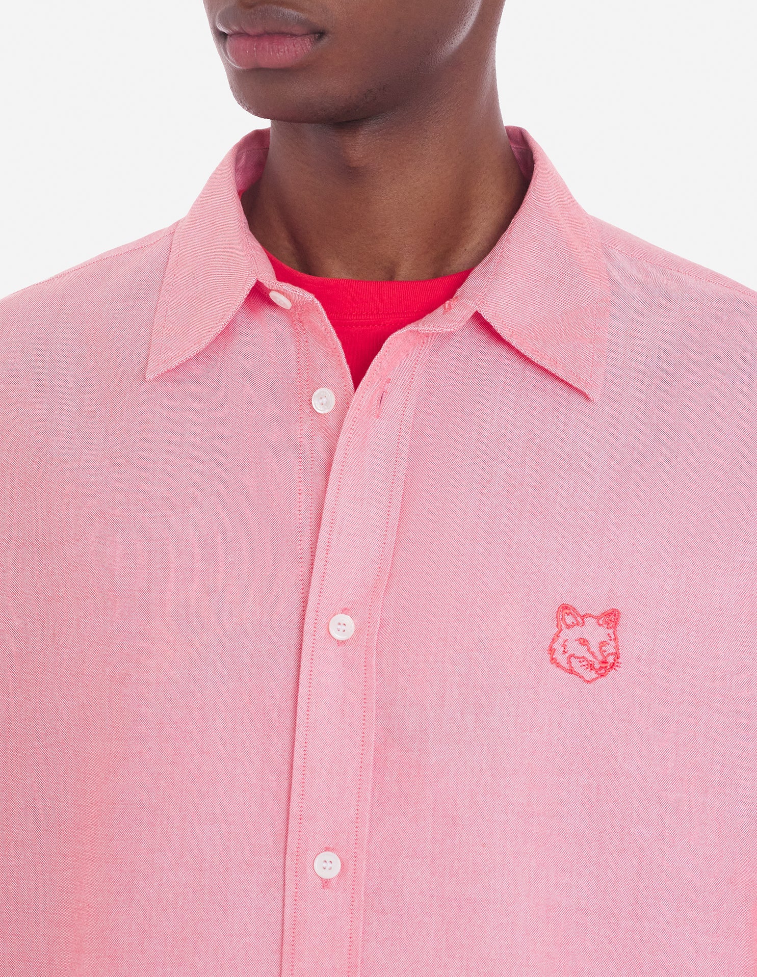 Chemise avec écusson brodée - Hibiscus