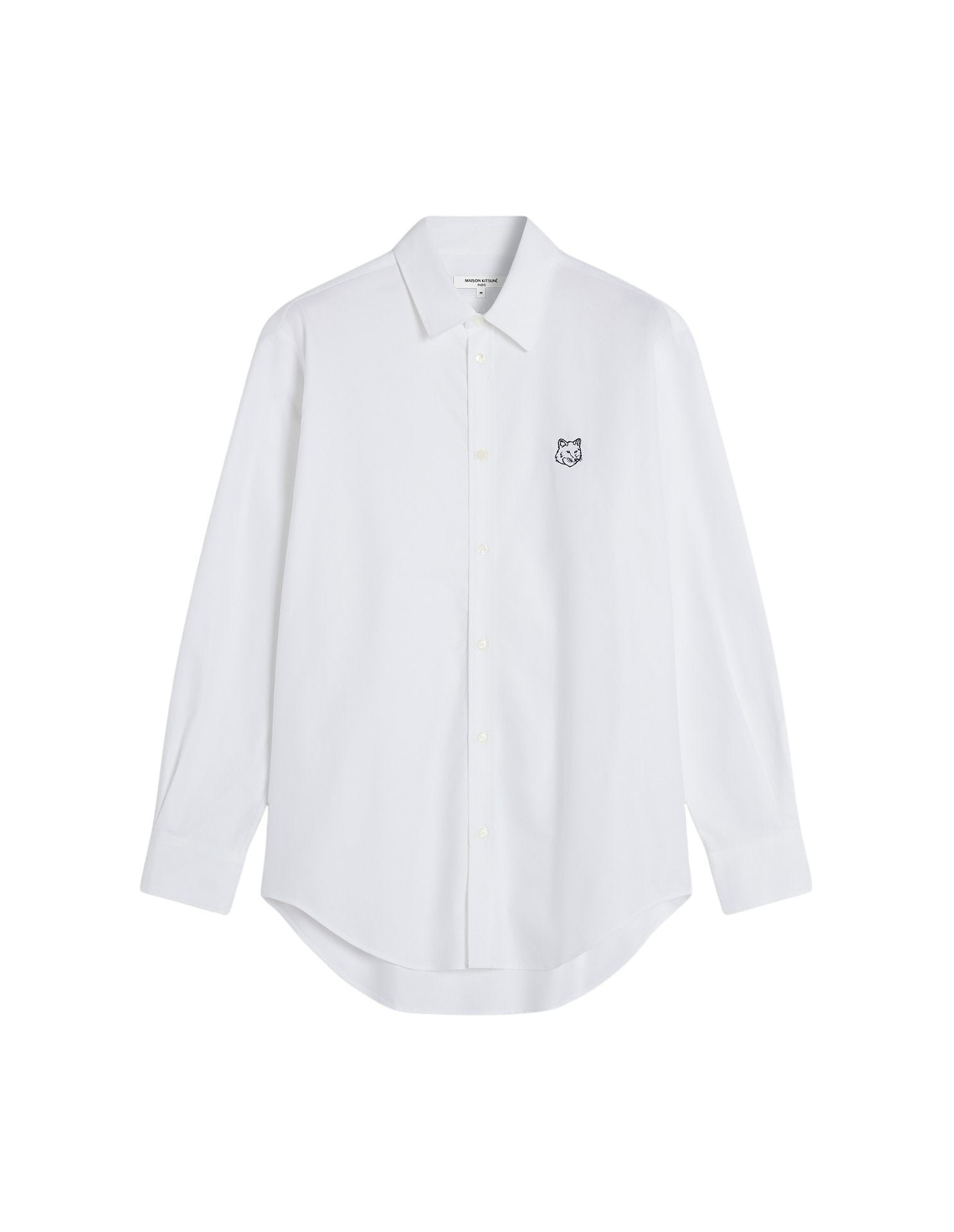 Chemise Fox Head brodée - White