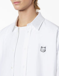 Chemise Fox Head brodée - White