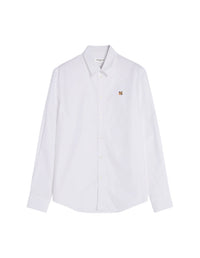 Chemise avec broderie - White