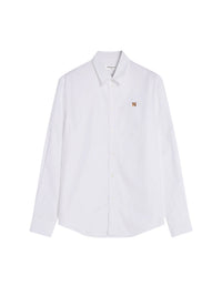 Chemise avec broderie - White