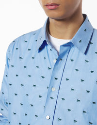 Patterned shirt - Zinc Grey Stripe