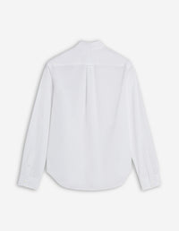 Shirt with badge - White