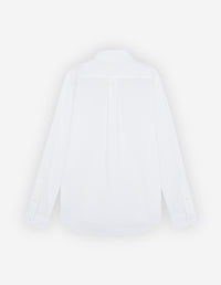 Shirt with badge - White