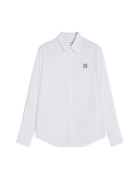 Chemise Bold Fox Head avec écusson - White