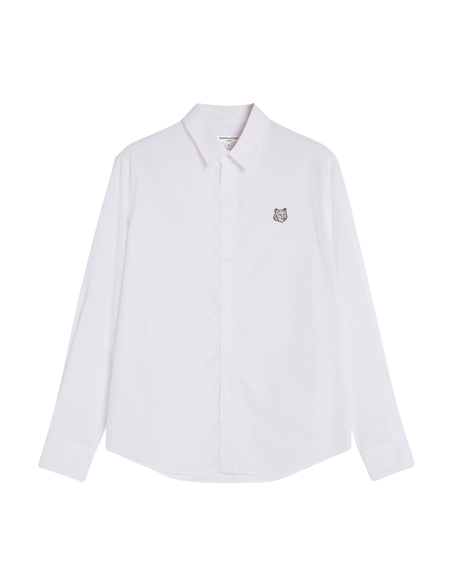 Chemise Bold Fox Head avec écusson - White
