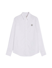 Chemise Bold Fox Head avec écusson - White