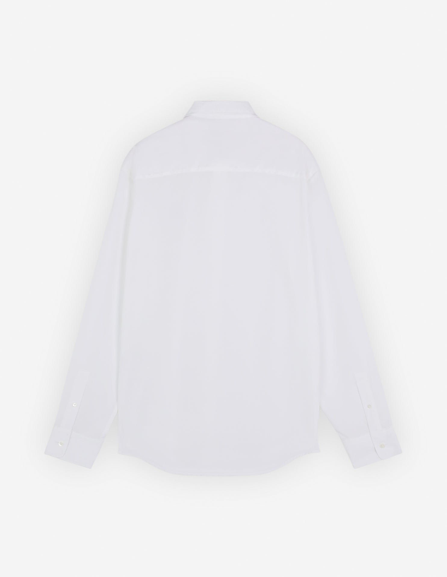 Chemise avec logo imprimé - White