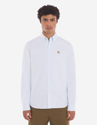 Mini Fox Head Classic Bd Shirt - Light Blue