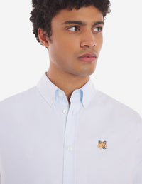 Mini Fox Head Classic Bd Shirt - Light Blue