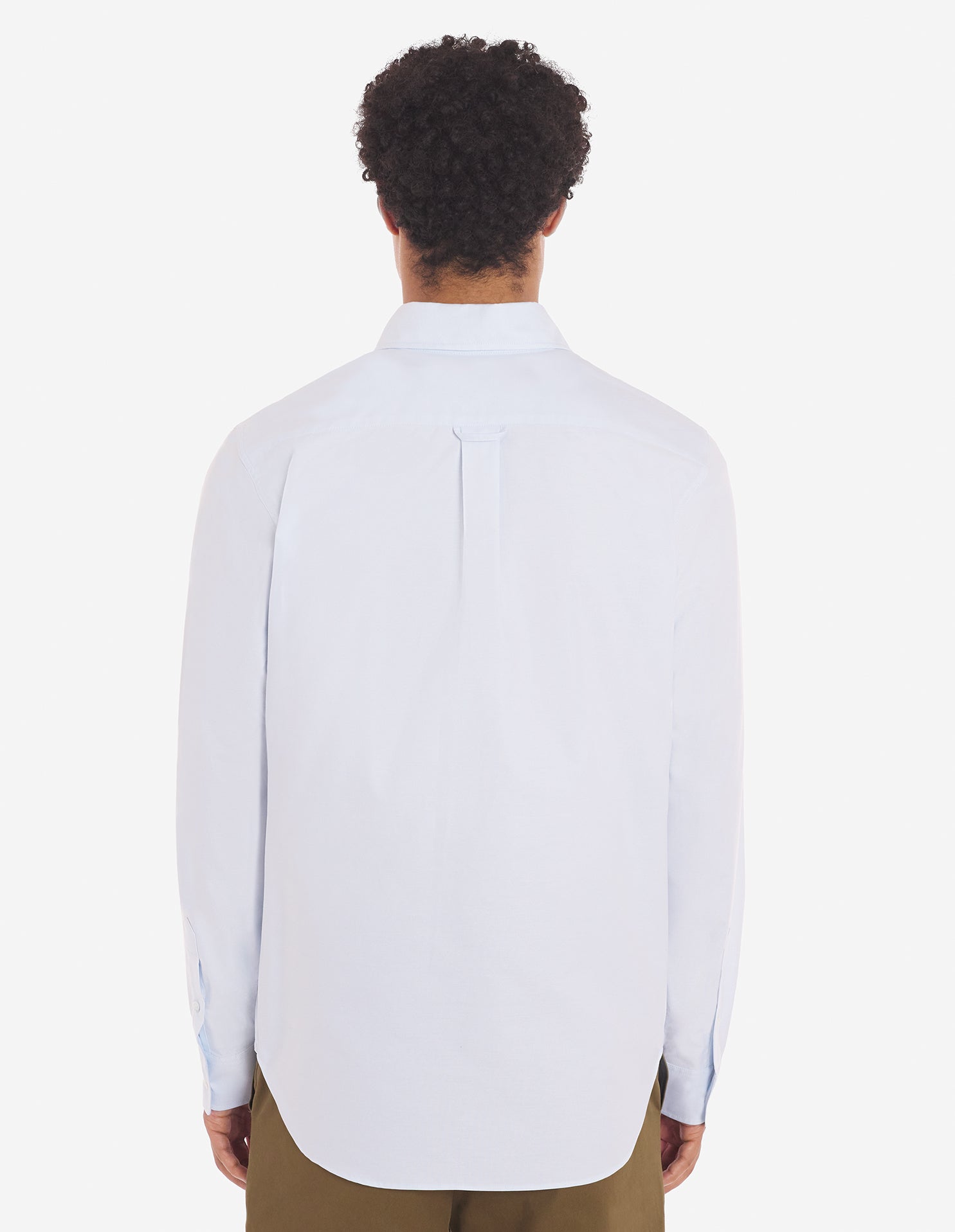 Mini Fox Head Classic Bd Shirt - Light Blue