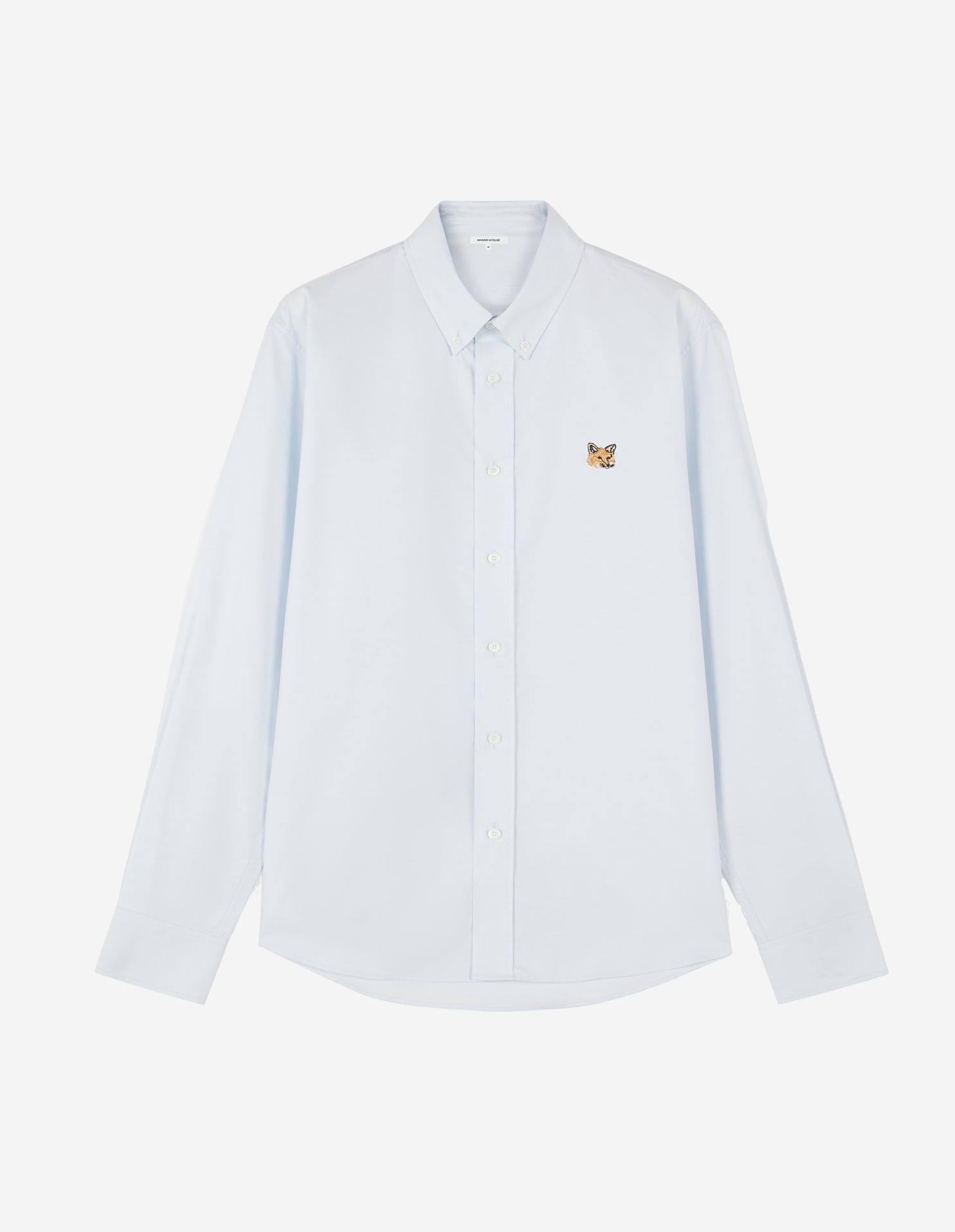 Mini Fox Head Classic Bd Shirt - Light Blue