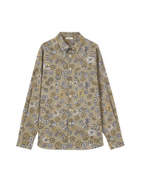 Chemise décontractée à motif avec poche à l'avant - Canvas Design