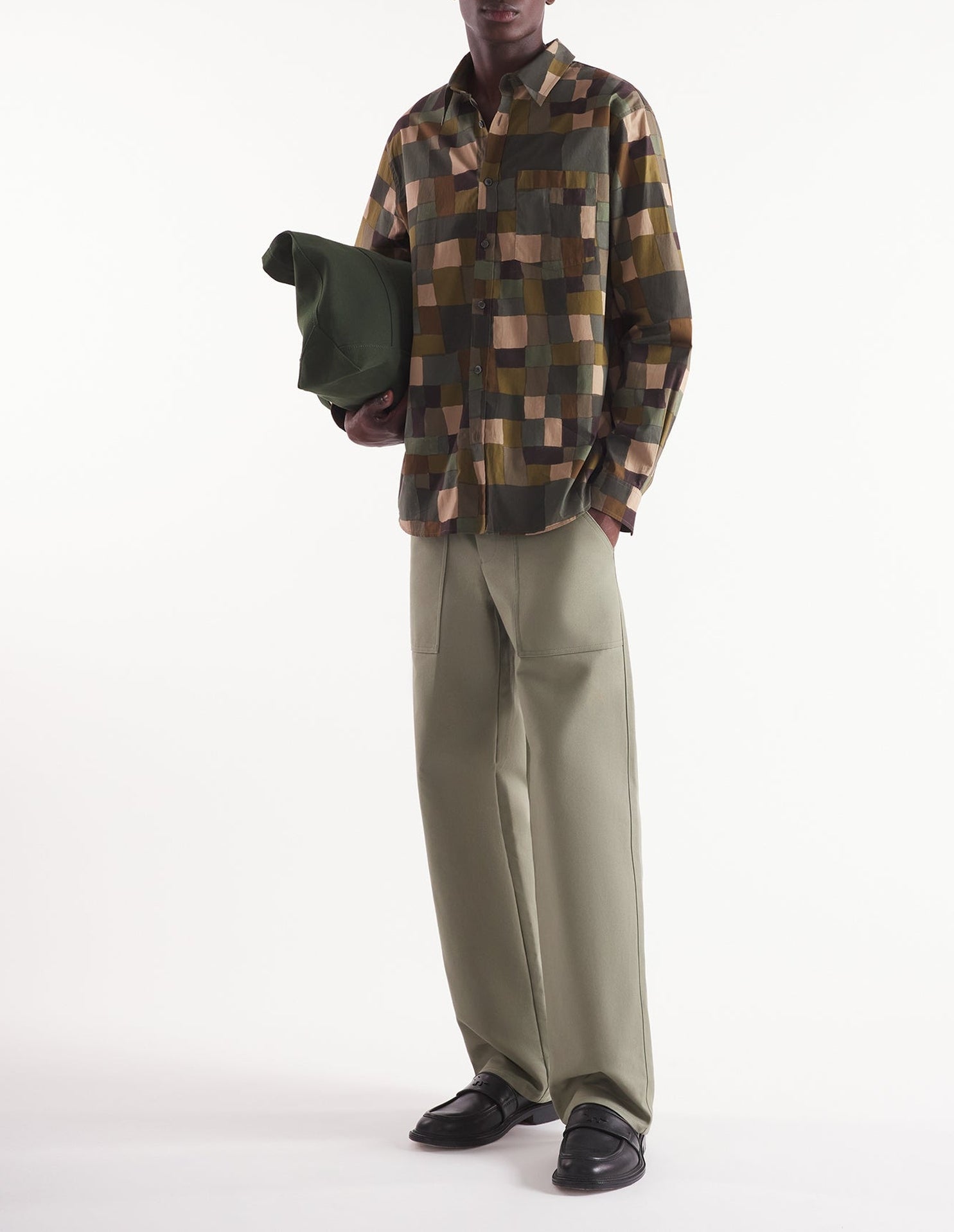 Chemise décontractée avec impression - Multicolor Camo