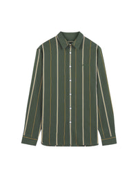Chemise décontractée à rayures - Ranger Green