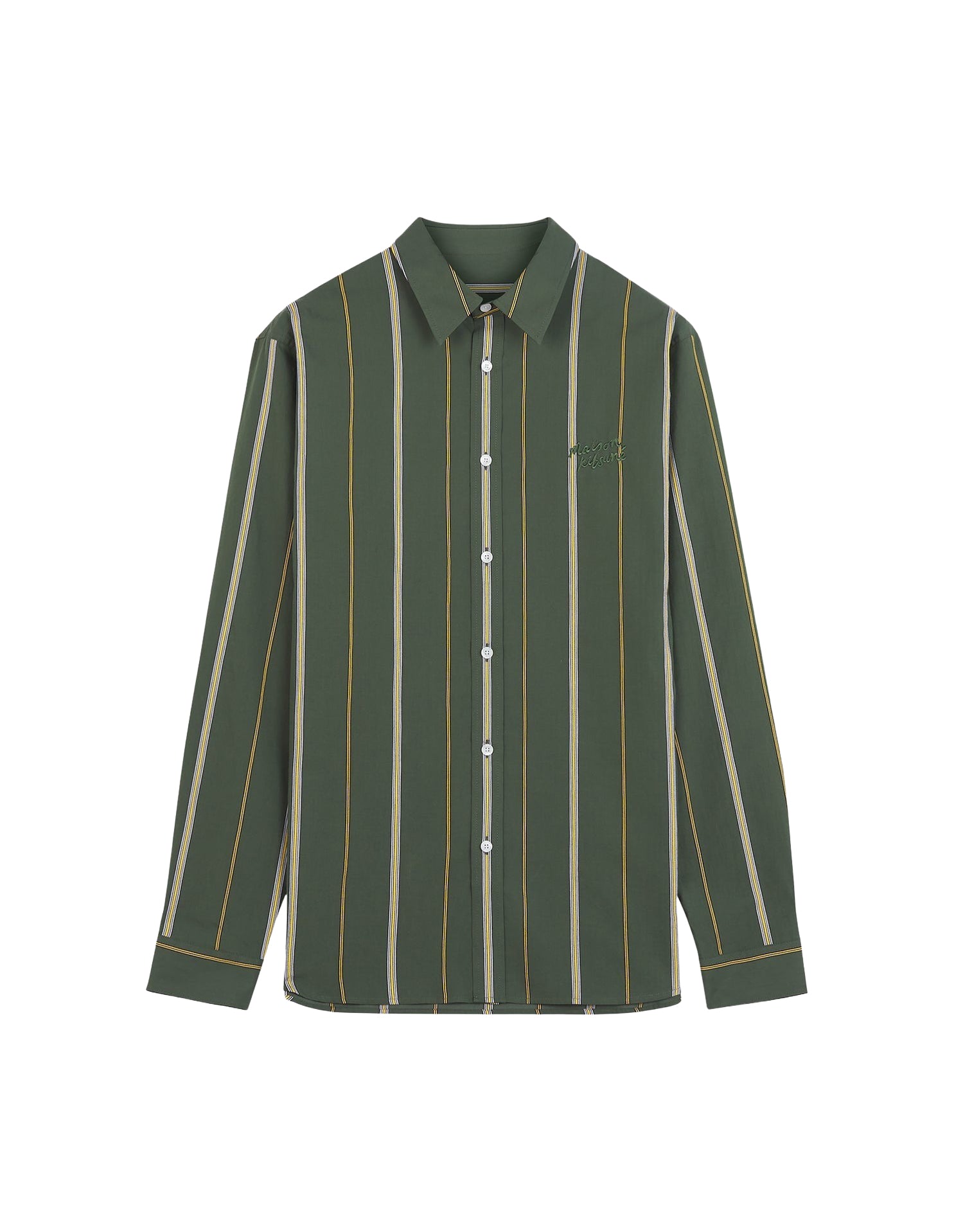 Chemise décontractée à rayures - Ranger Green