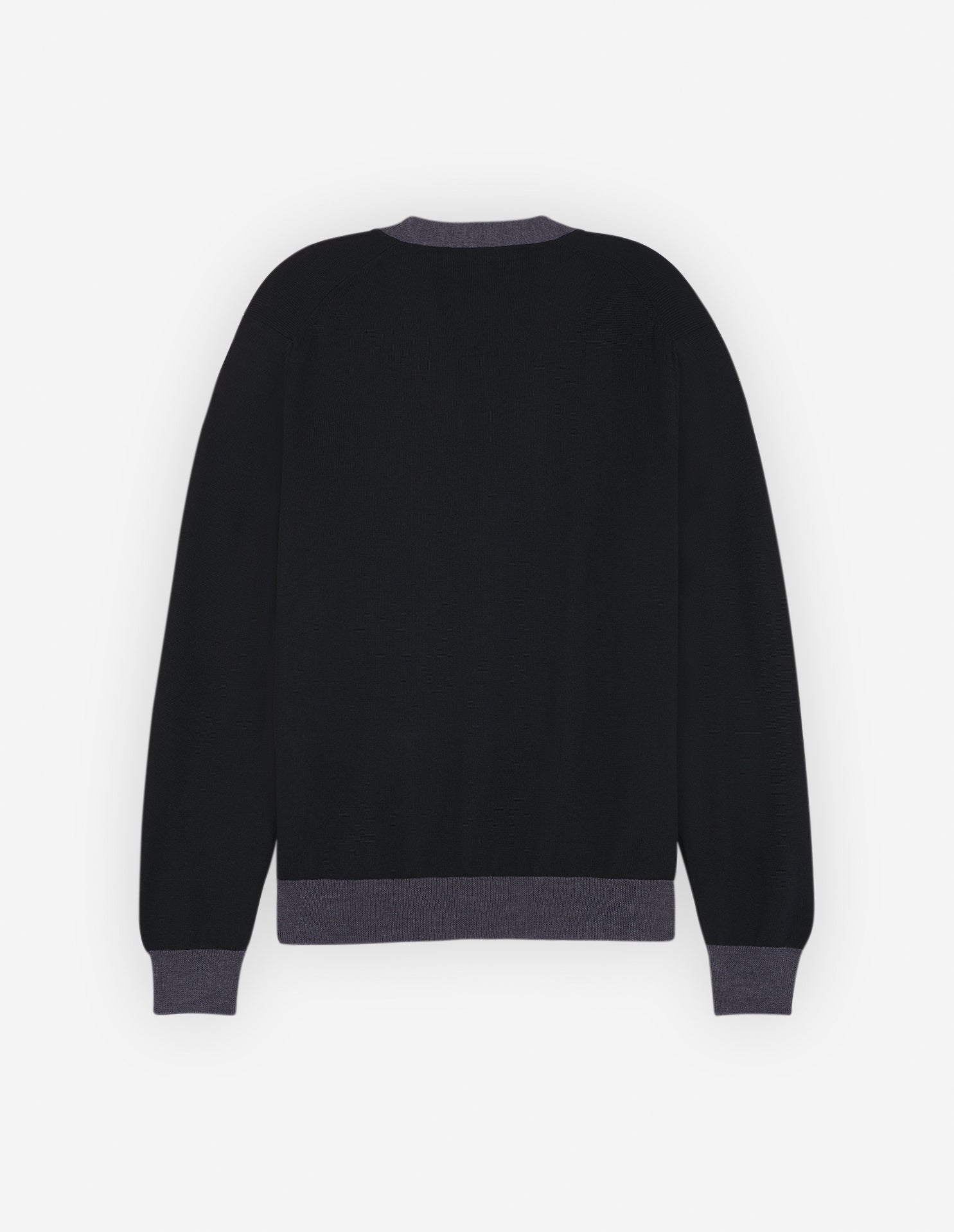 Baby Fox wool cardigan - Black