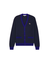 Cardigan Baby Fox en laine - Ink blue