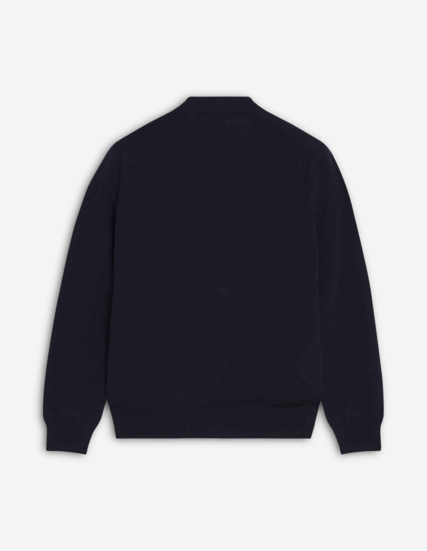 Bold Fox Head wool V-neck cardigan - Ink Blue