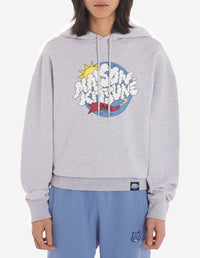 Sweat à capuche et manches longues - Light Grey Melange