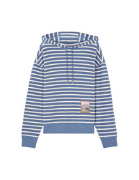 Sweat à capuche et manches longues - Storm Cotton Stripes