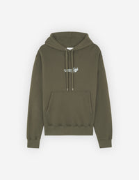 Racing Wheels Comfort Hoodie - Military Green