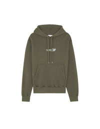 Sweatshirt Racing Wheels - Military Green