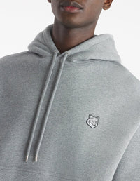 Sweat à capuche Bold Fox Head et manches longues - Medium Grey Melange