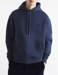 Sweat à capuche Bold Fox Head et manches longues - Ink Blue