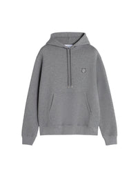 Sweat à capuche Bold Fox Head et manches longues - Medium Grey Melange