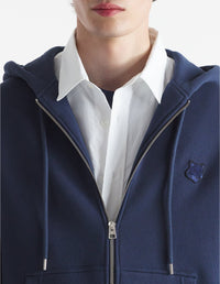 Sweat à capuche Bold Fox Head et manches longues - Ink Blue