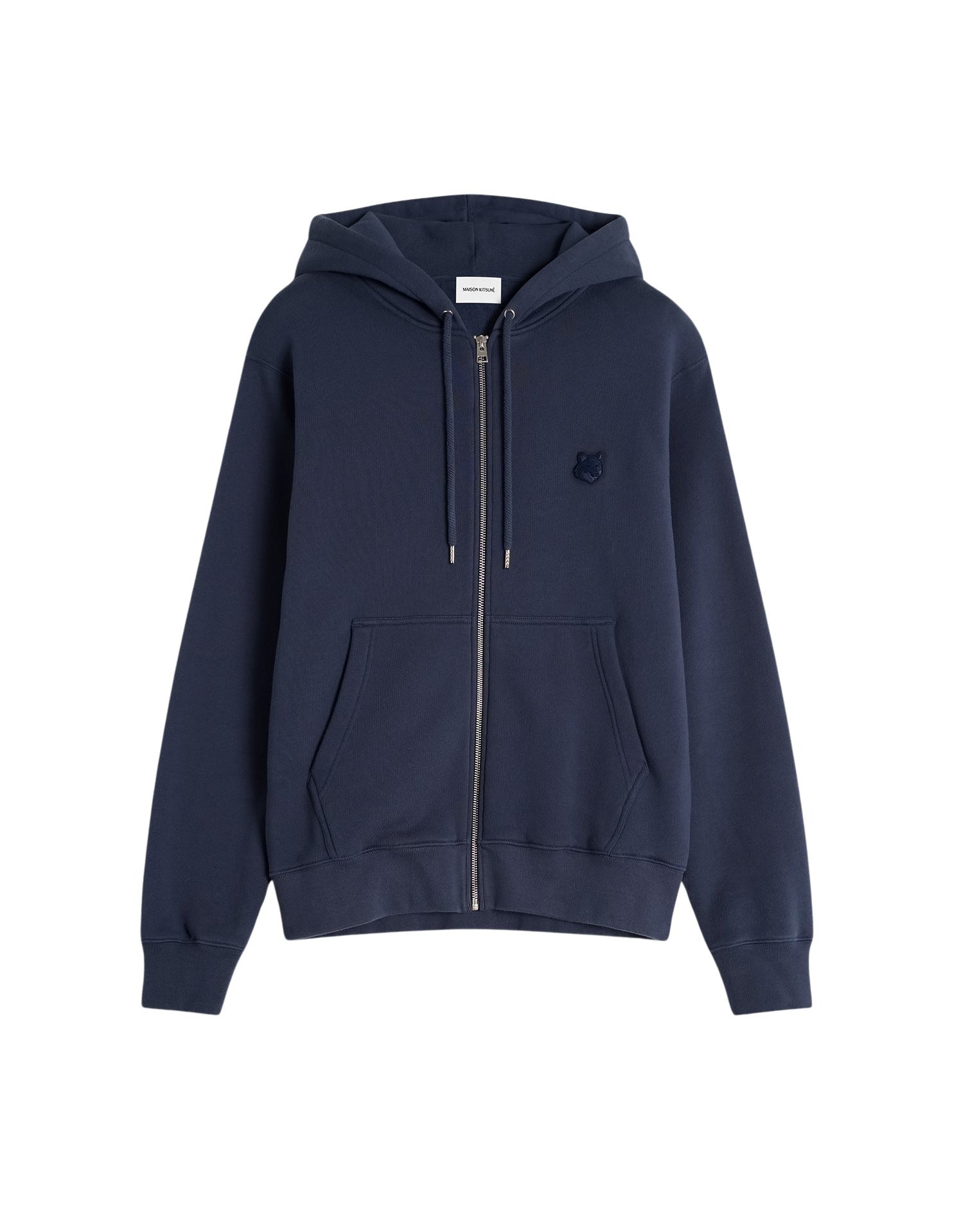 Sweat à capuche Bold Fox Head et manches longues - Ink Blue