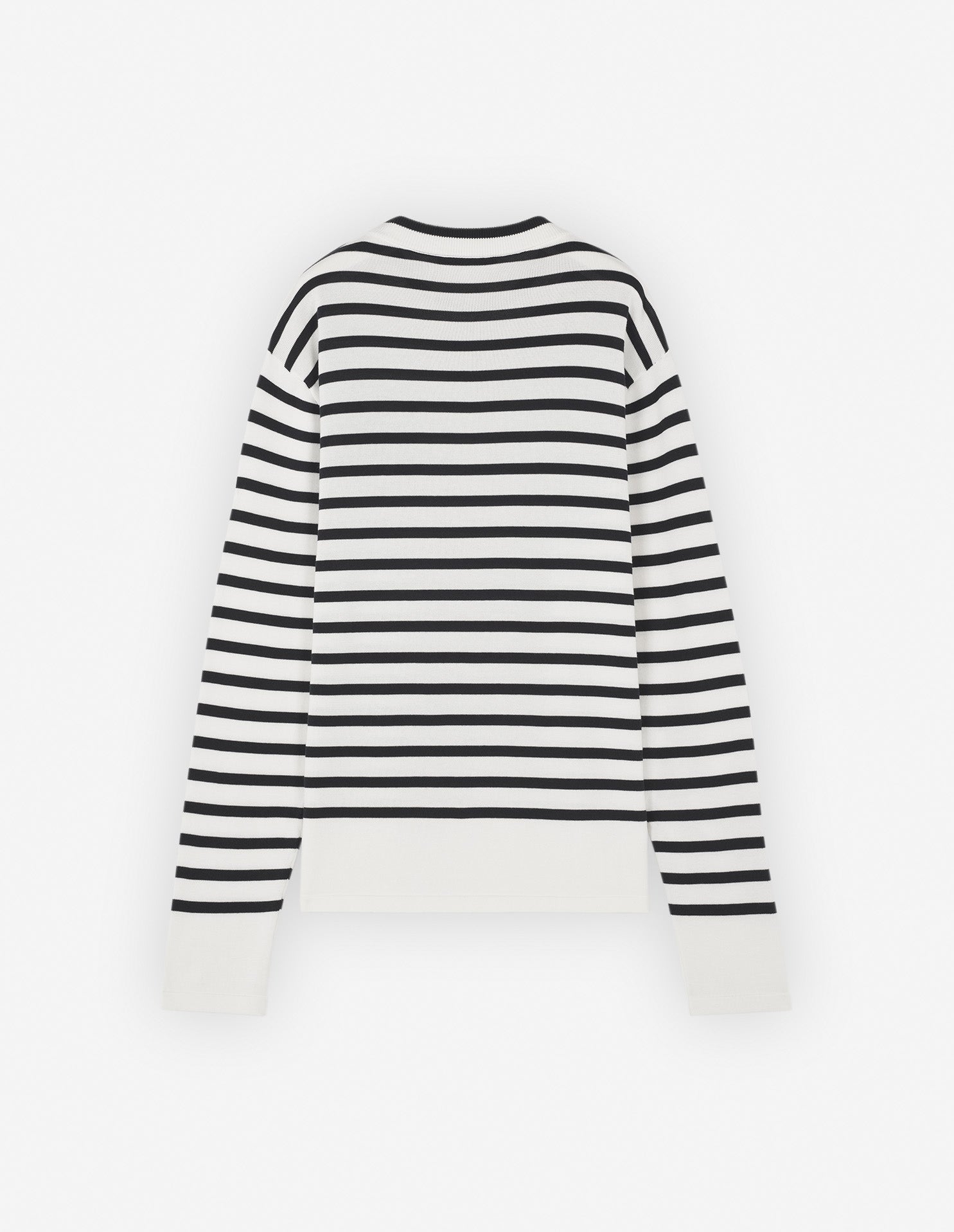 Fox Head striped jumper - Navy White Stripes