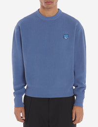 Pull Bold Fox Head avec écusson - Hampton Blue