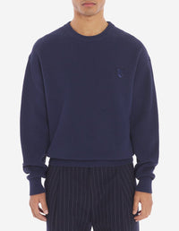 Pull Bold Fox Head avec écusson - Ink Blue
