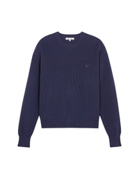 Pull Bold Fox Head avec écusson - Ink Blue