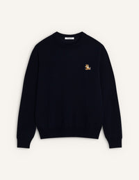 Chillax Merino Rws Merino Regular Jumper - Ink Blue