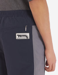 Track trousers with crest - Navy
