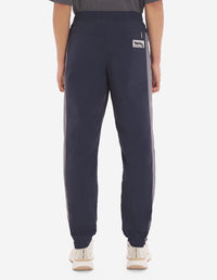 Track trousers with crest - Navy