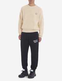 Pantalon de survêtement avec broderie - Black & White
