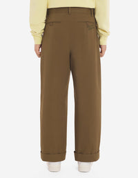 Pantalon chino décontracté - Khaki Green