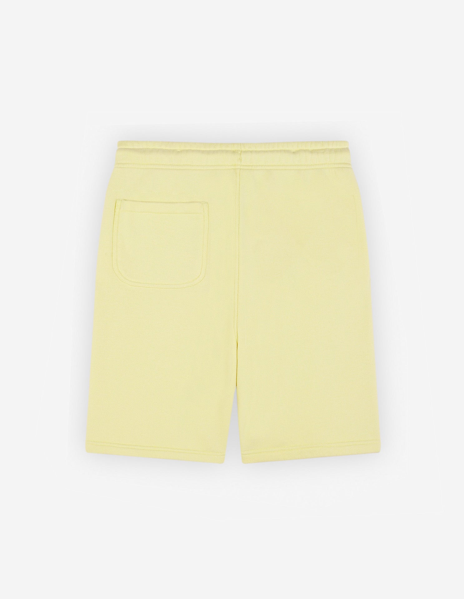 Short de survêtement avec broderie - Chalk Yellow