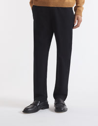 Pantalon avec broderie - Black