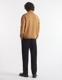 Pantalon avec broderie - Black