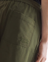 Pantalon avec broderie - Military Green