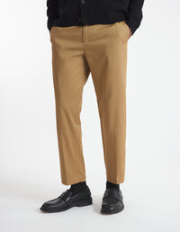 Pantalon chino avec broderie - Chino Beige